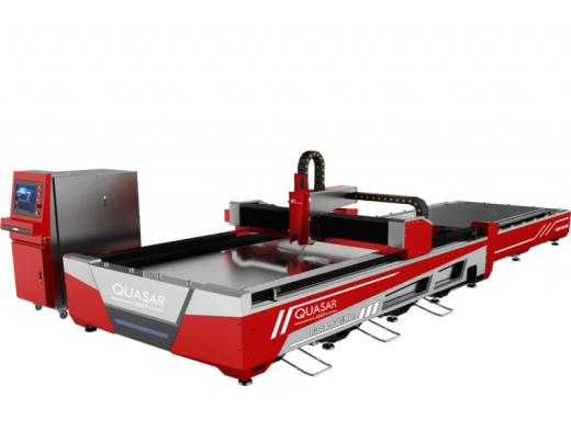 Лазерный станок Quasar F3015HE со сменным столом 6,0 кВт Raycus