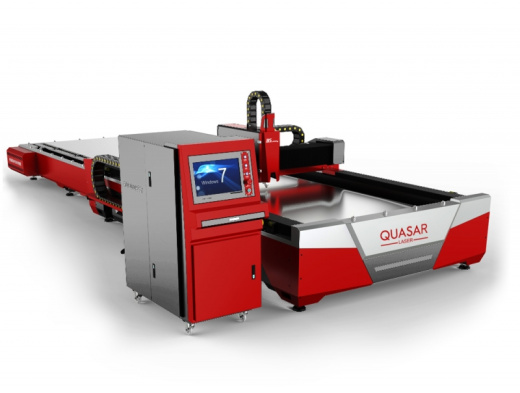 Лазерный станок Quasar F3015HE со сменным столом 6,0 кВт Raycus